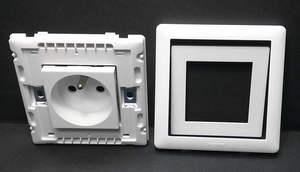 Pour prises de type 86 standard français et européen avec prise blanche sans Wi-Fi - Product Image 3