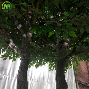 Decorazione Verde per Interni ed Esterni, Grande Albero <span class=keywords><strong>Bonsai</strong></span> Artificiale, Ficus in Tessuto, Albero di Banyan per Centri Commerciali - Product Image 5