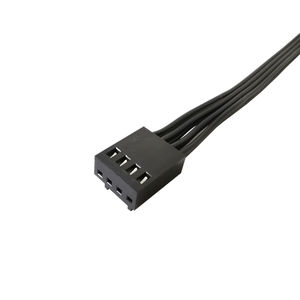 พัดลม4Pin PWM สายเมนบอร์ด1ถึง2, สายต่อพ่วง4ขารองรับ3Pin จ่ายไฟ4P 2-พอร์ตซีพียูสายเชื่อมต่อคูลเลอร์ - Product Image 3