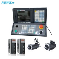 Controlador PLC CNC990TDB 3 para Máquina CNC de Torneado y Fresado, Ampliamente Utilizado, Controlador de 3 Ejes con Soporte para Balanceo de Plataformas