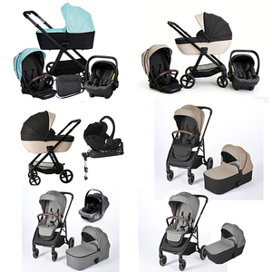 Poussette <span class=keywords><strong>Bébé</strong></span> 3 en 1 Pliable de Haute Qualité EN1888, Cadre en Alliage d'Aluminium, Tissu Polyester 300D 600D Personnalisé, Fourniture Directe Usine - Product Image 6