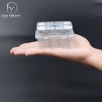 Boîte de voyage écologique en PP pour 10 flacons de peptides de 3 ml avec bouchons en aluminium et bouchons en butyl – Pack tout-en-un