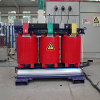 Transformateur de distribution triphasé à résine moulée de type sec 1000 KVA, 33 kV primaire / 0,4 kV secondaire, utilisation en intérieur, refroidissement par air