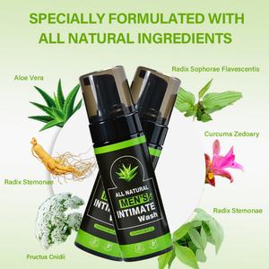 Nettoyant intime pour hommes Parfum Lucky Nights Soins génitaux rafraîchissants Contrôle des odeurs Nettoyant pour hommes Longue fraîcheur Hygiène masculine - Product Image 4