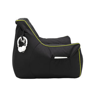 Colorido Piping <span class=keywords><strong>Puff</strong></span> Gamer Bean Bag Gran Durable Gaming Bean Bag Silla individual para adultos - Product Image 1