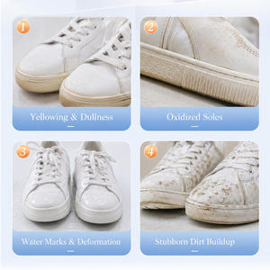 Espuma Limpiadora de Zapatos Blanca OEM, Elimina Manchas, Abrillanta y Refresca, Espuma Limpiadora para Zapatillas Blancas, 150 ml - Product Image 4