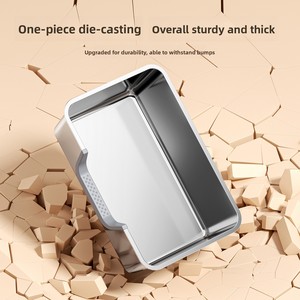 Bandeja Sanitaria de Acero Inoxidable <span class=keywords><strong>para</strong></span> <span class=keywords><strong>Gatos</strong></span>, Inodora y Antiadherente, <span class=keywords><strong>para</strong></span> <span class=keywords><strong>Gatos</strong></span> <span class=keywords><strong>Grandes</strong></span>, Venta al por Mayor - Product Image 4
