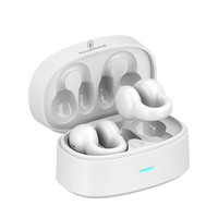 Audífonos Inalámbricos para Parejas 2025, Modelo F3, con Clip para Oreja, Auriculares Intrauditivos para Juegos, Audífonos Dobles TWS con Pantalla Digital