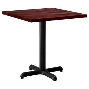 <span class=keywords><strong>Table</strong></span> de buffet de <span class=keywords><strong>restaurant</strong></span> en bois d'acajou <span class=keywords><strong>70X70</strong></span> - Product Image 1