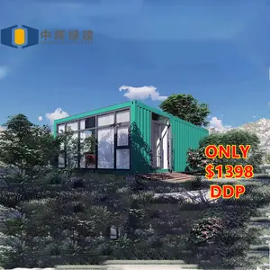 CGCH मोबाइल घर आपूर्तिकर्ता Prefab 20ft मॉड्यूलर पोर्टेबल छोटे कंटेनर घर prefab घरों आसान बिक्री के लिए इकट्ठा