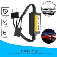 Contrôleur de résistance de charge Canbus pour LED automobiles H1/H3/H4/H7/H8/H9/H11, éliminateur de défauts, décodeur LED, sans erreur lumineuse, 12V