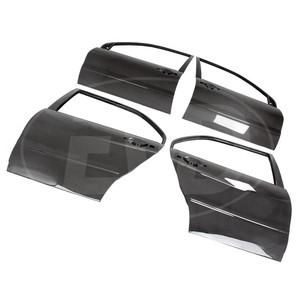 Portiere in Fibra di Carbonio (<span class=keywords><strong>4</strong></span> Pezzi) per Mitsubishi Lancer Evolution <span class=keywords><strong>EVO</strong></span> 7-9 2001-2007 - Product Image 2