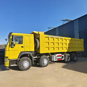 Truk Tipper Bekas 6X4 8X4 Diesel Setir Kiri Camion Benne Dijual Gratis Ongkir - Product Image 5