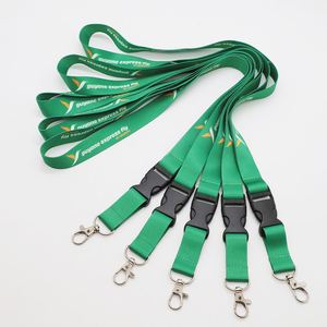 Personalized Airline Staff <b>Lanyard</b> Durable <b>Polyester</b> <b>Lanyard</b> for Air Express Company Mass Production Custom <b>Lanyards</b> - Product Image 1