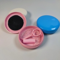 Dissolvant d'alignement orthodontique avec crochets de retenue élastiques Outil de nettoyage dentaire en forme de sac de petite taille