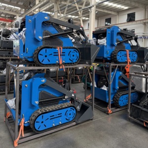 Hot bán Mini Skid loader theo dõi trượt lật nhỏ skidsteer loader với CE chứng nhận - Product Image 5