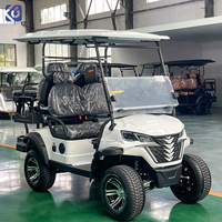 Carrito de Golf CAMP Homologado para Calle, 4 Plazas, Batería de Litio de 72V, Carro de Golf Eléctrico para Comunidades Privadas, Barrios y Clubes Campestres