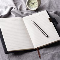 Personalisierbares A5 Vintage Schwarzes Leder Tagebuch mit Schloss, 240 Seiten, Stift & Geschenkbox – Persönliches Notizbuch mit Passwort für Business