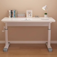 Bureau d'étude extensible moderne et simple pour chambre d'étudiant, bureau d'ordinateur