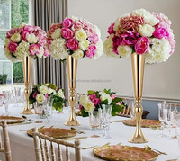 Bruidsdecoratie zijden rozen luxe hoge kwaliteit kunstbloemen bol tafel centerpiece groothandel