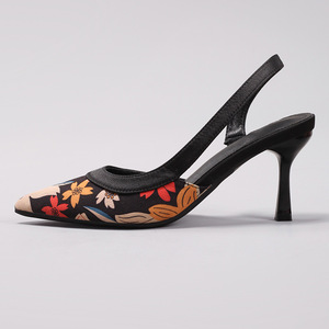 Deslumbrantes Zapatos de Tacón Ombre para Mujer, Color Degradado, Punta en Pico, Zapatos de Noche para Mujer - Product Image 6