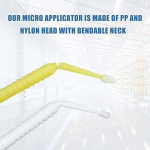Tek kullanımlık diş mikro Fiber ucu fırça Microbrush/aplikatör mikro temizleme ve dolum ekipmanları - Product Image 3