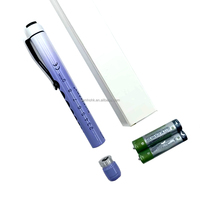Lampu pena medis saku, Senter otoskop Dental LED diagnostik dapat diisi ulang