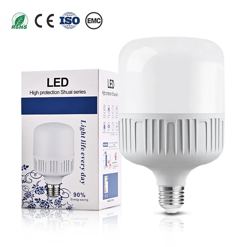 Venda quente Branco Led Lâmpada Smd 2835 Chip T Forma Pp Sombra Led Bulbo Lâmpadas Led Para Casa