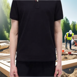 เสื้อยืดแขนสั้นผู้ชายไซส์ US ผ้าฝ้าย 100% ระบายอากาศได้ดี ถักทออย่างดี พร้อมปักโลโก้ตามสั่ง คุณภาพเยี่ยม สวมใส่สบาย ส่งเร็ว มีสินค้าในสต็อก - Product Image 2