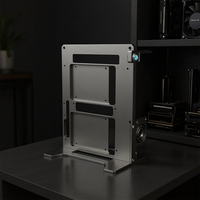 Boîtier PC Gamer Socooler Gaming Streamer SOC-D-Y Mid Tower, compatible avec carte graphique RTX 5080, fenêtre latérale, alliage d'aluminium, carte mère ITX