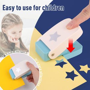 Giấy đấm cho crafting hình dạng 1inch 1.5 inch đấm cho hàng thủ công giấy hình dạng máy cắt sổ lưu niệm đấm cho thẻ làm - Product Image 2