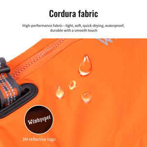 Winhyepet - Ropa <span class=keywords><strong>para</strong></span> Mascotas al por Mayor, Reflectante, de Nailon Resistente, Ajustable, Impermeable, <span class=keywords><strong>Abrigo</strong></span> Premium <span class=keywords><strong>para</strong></span> Perros, Seguro <span class=keywords><strong>para</strong></span> Todas las Estaciones - Product Image 3