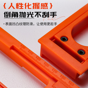 Adjustable 3D Hinge Slotting Mold 4mm PA66 Woodworking <b>Hydraulic</b> Invisible Hinge Opening <b>Tool</b> For Cabinet Door Installation - Product Image 5