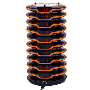 Chất lượng cao không dây nhà hàng máy nhắn tin hệ thống Coaster buzzer cho tòa án thực phẩm Xe tải quán cà phê Nhà thờ phòng khám Hệ thống gọi điện thoại - Product Image 5