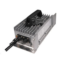 Vente directe usine – Alimentation embarquée LiFePO4 en aluminium, max. 1500W, 12V-96V, étanche IP67, haute efficacité, indicateur LED, OTP, écologique