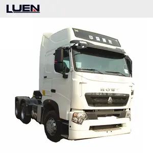 Sinotruk Howo 원동기 트랙터 6x4 카드 오른손 드라이브는 Hino fm 2p 500 트럭 머리를 사용했습니다