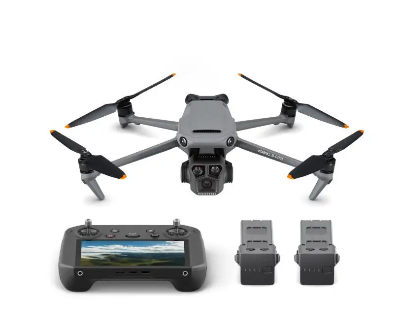 DJI Mavic 3 Pro Fly More Combo (DJI RC Pro) ドローンとデュアルテレカメラ