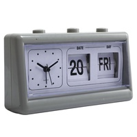 Horloge numérique murale moderne pour la démence, horloge de bureau et de table avec affichage du jour et de la date