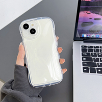 Coque transparente antichoc pour iPhone 15, 14, 17 et iPhone 16 Pro Max avec protection de l'appareil photo