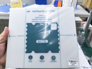 <span class=keywords><strong>Protector</strong></span> de Pantalla TPU 2.5D Flexible con Cobertura Total de 360°, Película de <span class=keywords><strong>Gel</strong></span> de Agua Esmerilada HD, Protección Anticaídas para Teléfono Móvil con Forma de Mariposa - Product Image 6