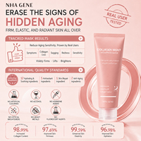 Crème de nuit pour le visage NHA GENE Collagen Céramide Anti-âge Liftant Raffermissant Niacinamide 75ml Réduction des rides Hydratation intense