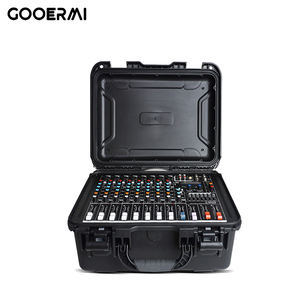 Mezclador de audio profesional para DJ, caja mezcladora de 8 canales con amplificador de <span class=keywords><strong>vuelo</strong></span>, juego de audio de potencia integrado para escenario al aire libre - Product Image 4