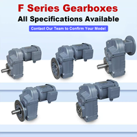 Motor de Engranajes Helicoidales Serie F, 1800-3600 RPM, Par de Entrada de 100-500 Nm, para Mercados Industriales de India y Turquía (Personalizable OEM/ODM)