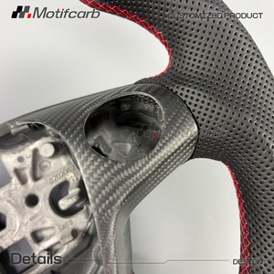 Volante de Fibra de Carbono Mate Personalizado para Ford Transit 150 250 Explorer SE Sportsmobile 4x4 2015-2026, Mejora del Interior del Automóvil - Product Image 4
