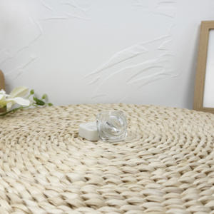 1oz 2oz 3oz 4oz Envases de flores redondos transparentes vacíos Frasco de vidrio resistente a los niños a prueba de niños con tapa CR - Product Image 6