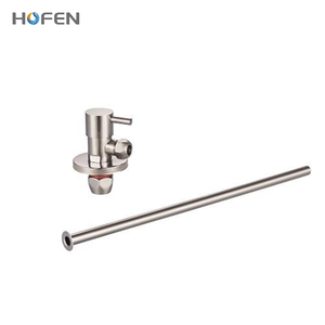 Ensemble de robinets d'angle en laiton pour salle de bain, couleurs assorties, haute qualité, eau chaude et froide, pour lavabo, salle de bain et cuisine - Product Image 2