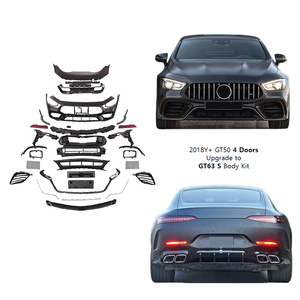 2018y + GT nâng cấp lên bộ cơ thể GT S Facelift xe bumpers Phụ Kiện Xe Hơi GT50 gt63 - Product Image 1