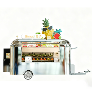 Ресторан на колесах, оборудование для барбекю на заказ, мобильный кухонный фургон, прицеп для фастфуда, мобильный трак для тако, кофейный фургон - Product Image 2