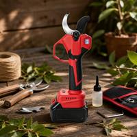 Sécateur électrique léger sans fil 1,1 kg, 5,0 pouces, sans balais, avec affichage de la batterie, pour des jardinsiers qui ne souffrent plus des mains endolories, économisez sur les coûts de main-d'œuvre