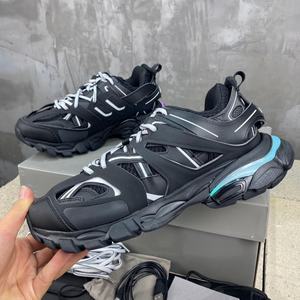 Zapatillas Deportivas de Diseño <span class=keywords><strong>Balenciaga</strong></span> Track 3.0 con Luces LED, Calidad Original, Cuero Genuino Suave, Zapatillas <span class=keywords><strong>Balenciaga</strong></span> - Product Image 3